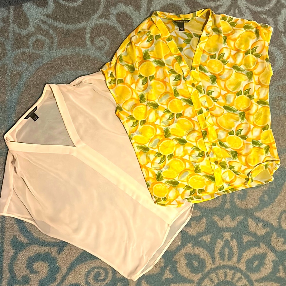 Bundle of TWO VICTORIA’S SECRET Sheer Tops 🌟
